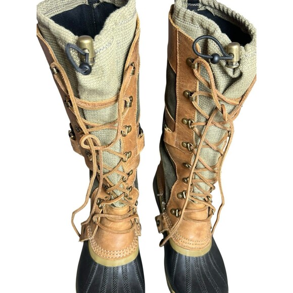 Sorel Conquest Carly Womens Boots NL2033-281 Sz 9 1/2 Waterproof Hiking Camping - Picture 6 of 14